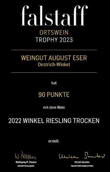 2022 Winkel Riesling trocken VDP.ORTSWEIN 0,75l