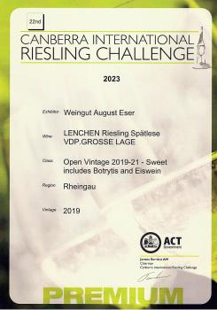2019 Oestricher Lenchen Riesling Spätlese VDP.GROSSE LAGE 0.75l