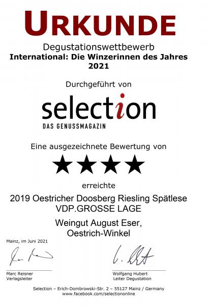 2019 Oestricher Doosberg Riesling Spätlese VDP.GROSSE LAGE 0.75l