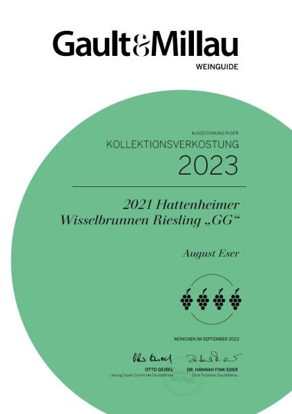 2021 Hattenheim Wisselbrunnen Riesling GG trocken VDP.GROSSES GEWÄCHS 0,75l