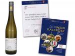 Wein-Kalender und Weinflasche  - *frachtfrei*